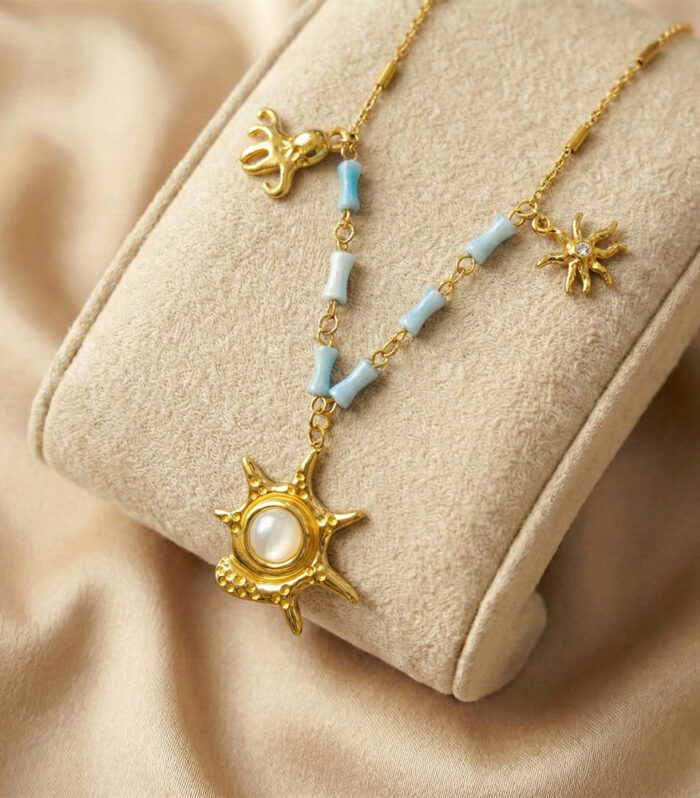 Ocean Shell Star Necklace
